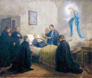 Morte San GAbriele, dipinto cameretta